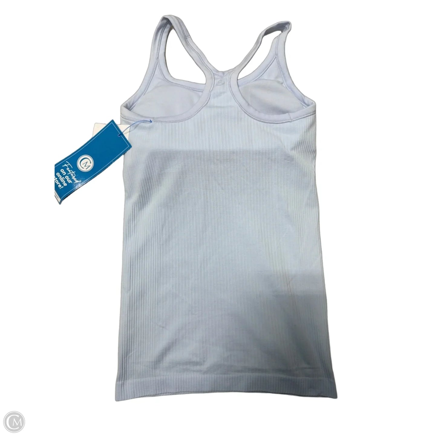 Athletic Tank Top By Lululemon In Blue, Size: S