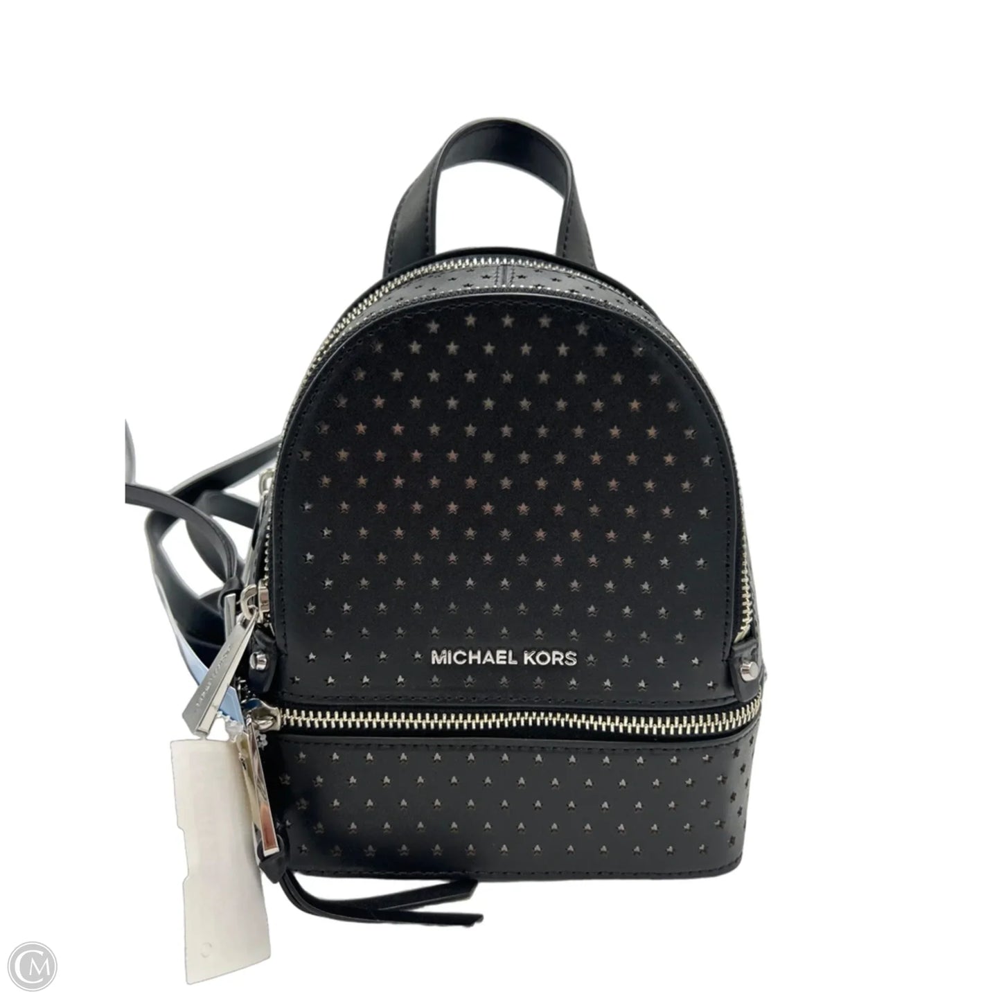 Michael Kors Rhea Mini Star Leather Designer Backpack