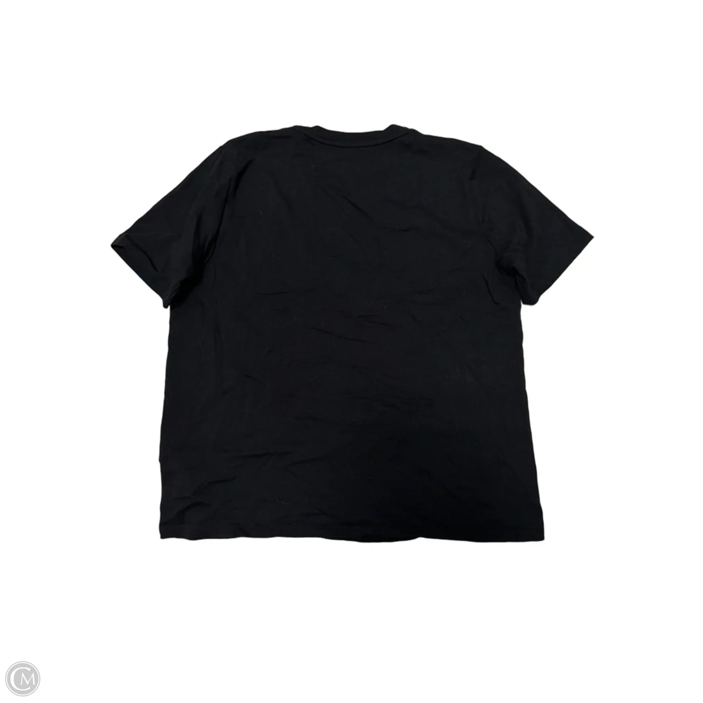 Top Short Sleeve By Michael By Michael Kors In Black, Size: Xl