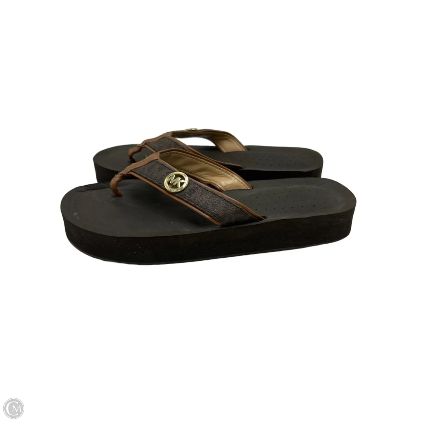 Shoes Designer By Michael Kors In Brown, Size: 8