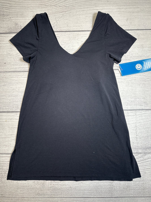 Athletic Top Short Sleeve By Athleta In Black, Size: Xs