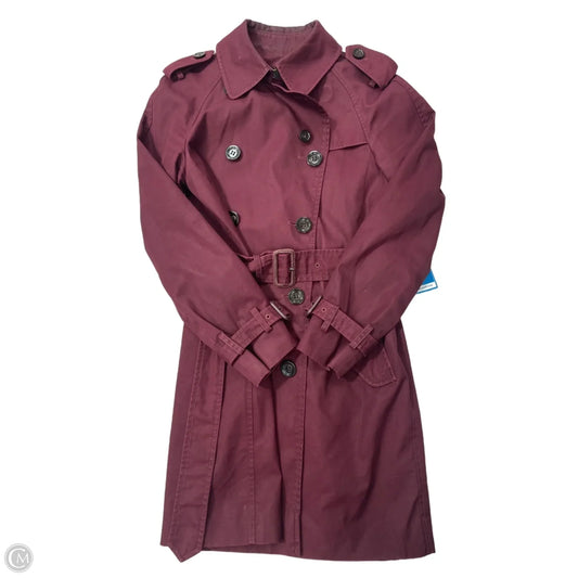 Jacket Designer By Coach In Purple, Size: 4