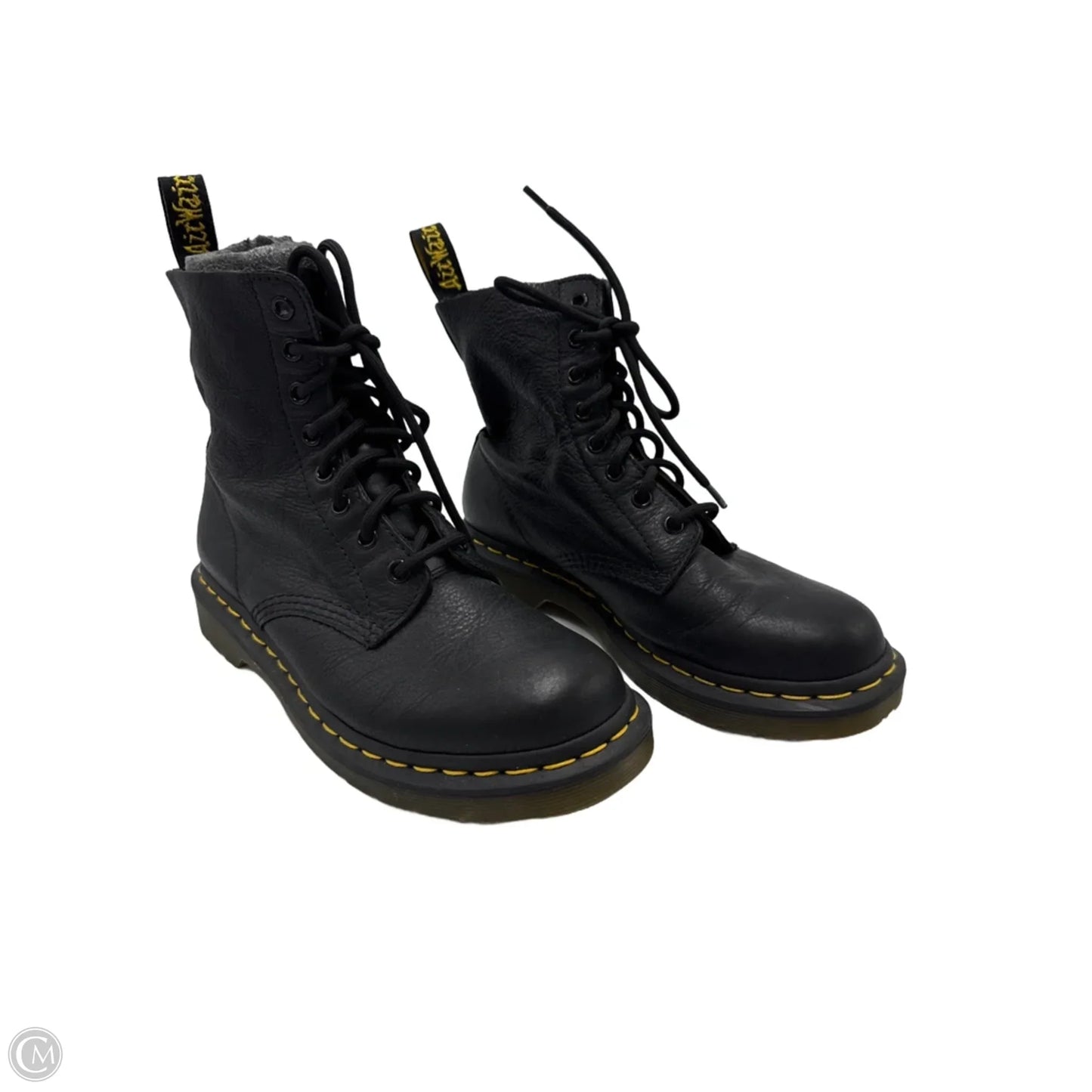 Boots Ankle Flats By Dr Martens In Black, Size: 8