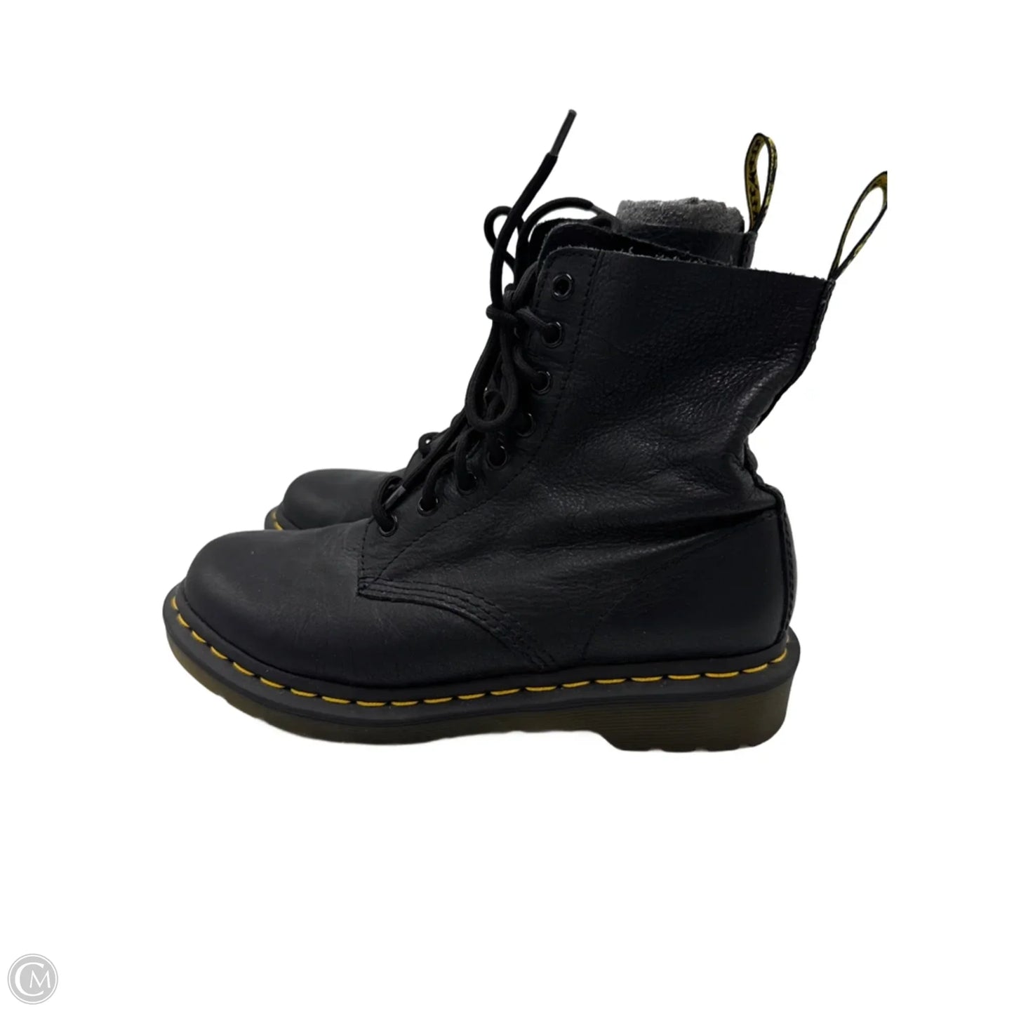 Boots Ankle Flats By Dr Martens In Black, Size: 8