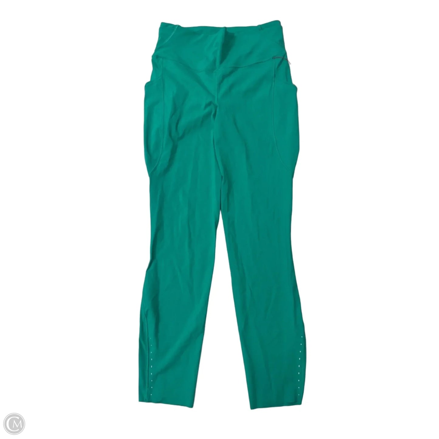 Athletic Leggings By Lululemon In Green, Size: 8
