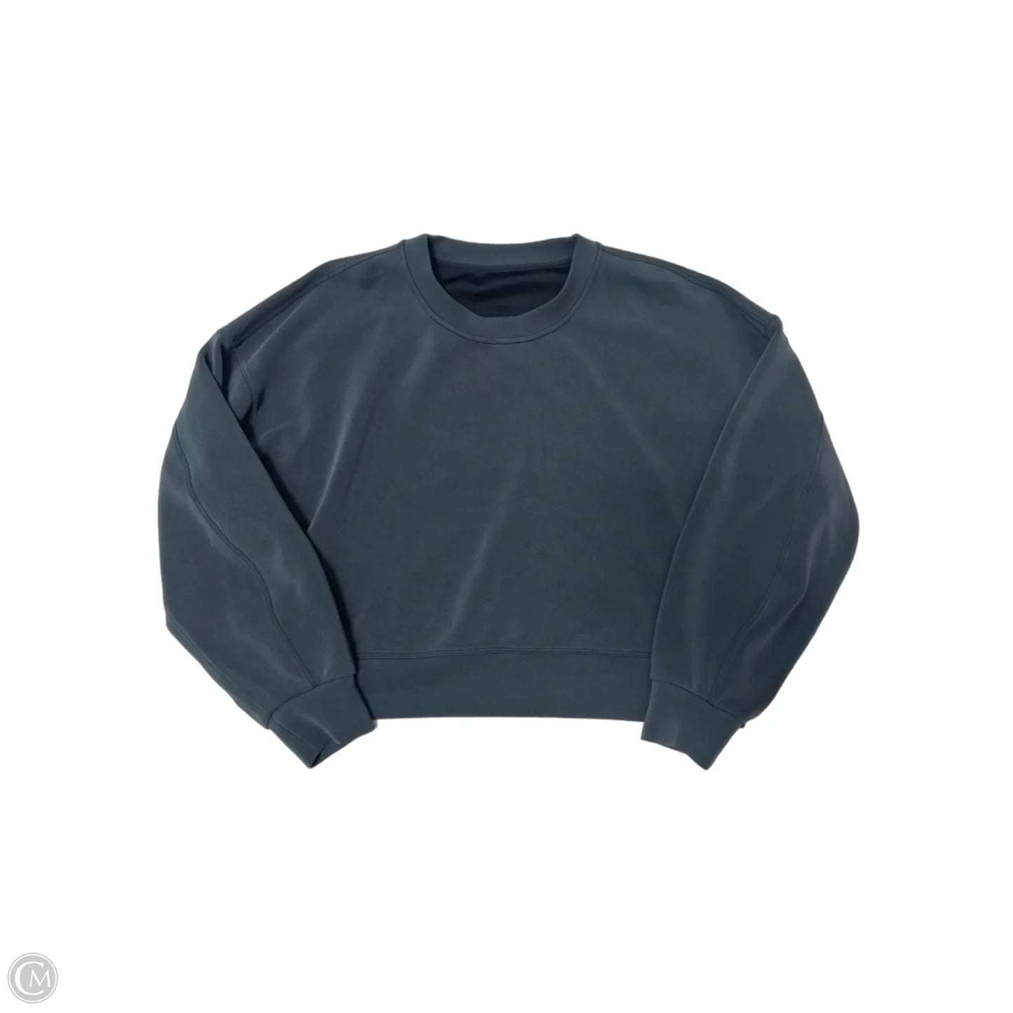 Top Long Sleeve By Lululemon In Grey, Size: 12