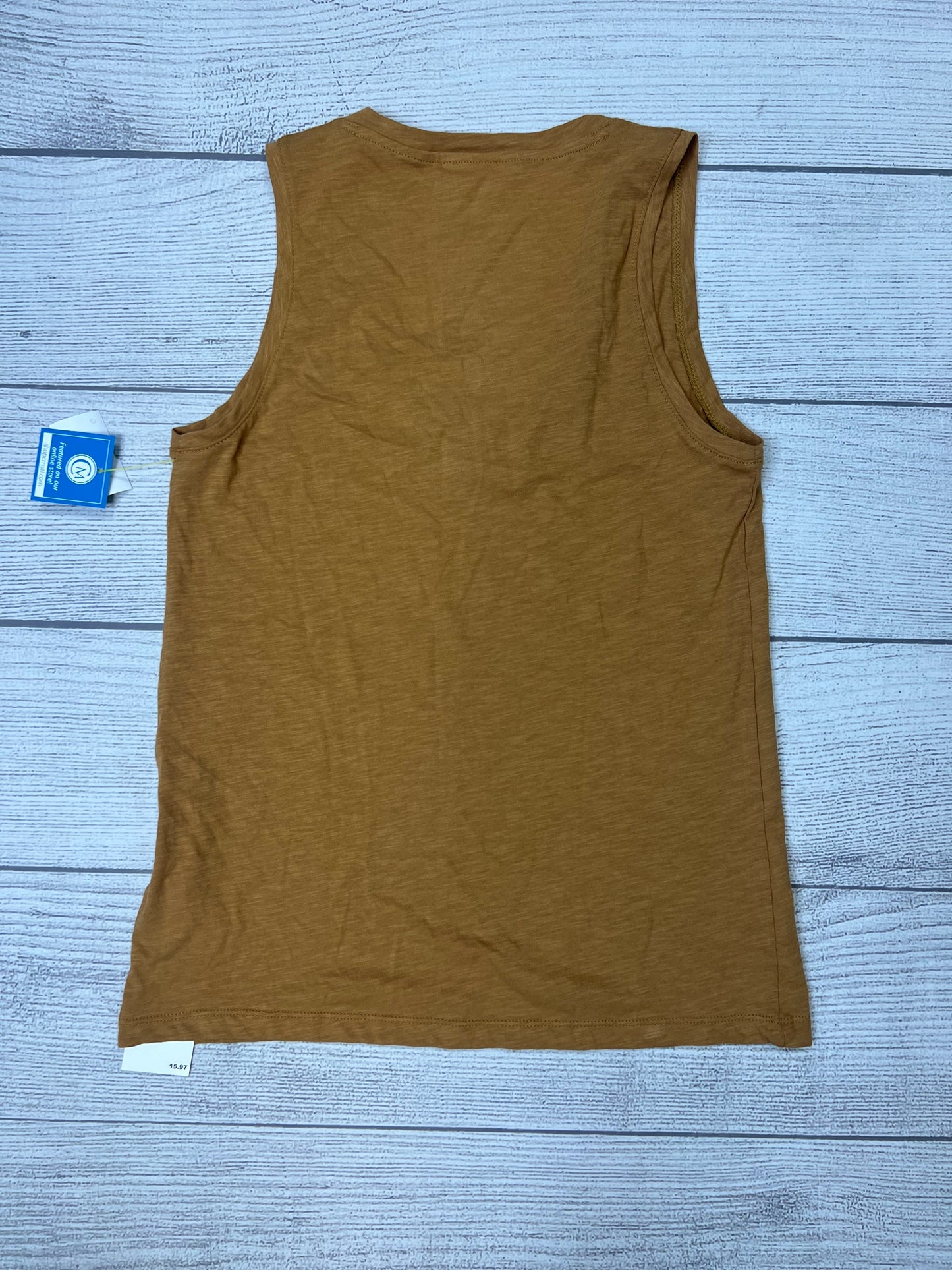 Orange Top Sleeveless Madewell, Size S