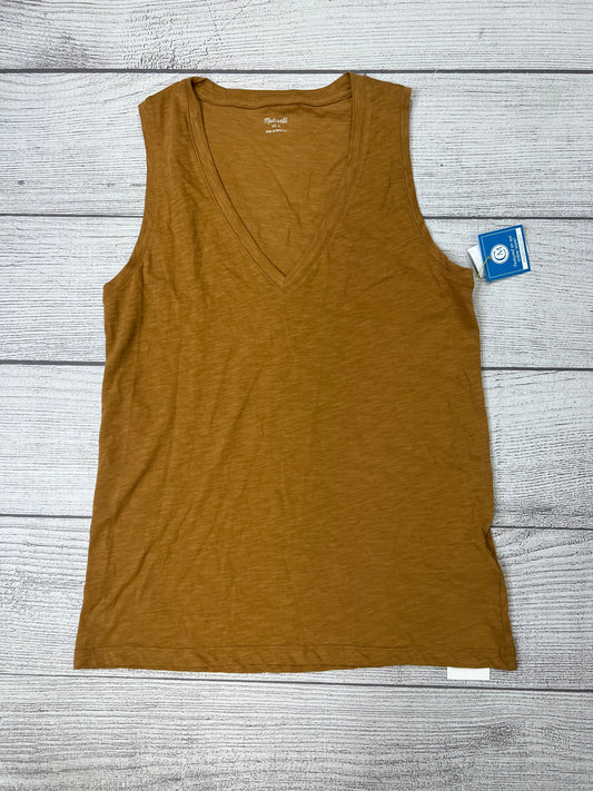 Orange Top Sleeveless Madewell, Size S