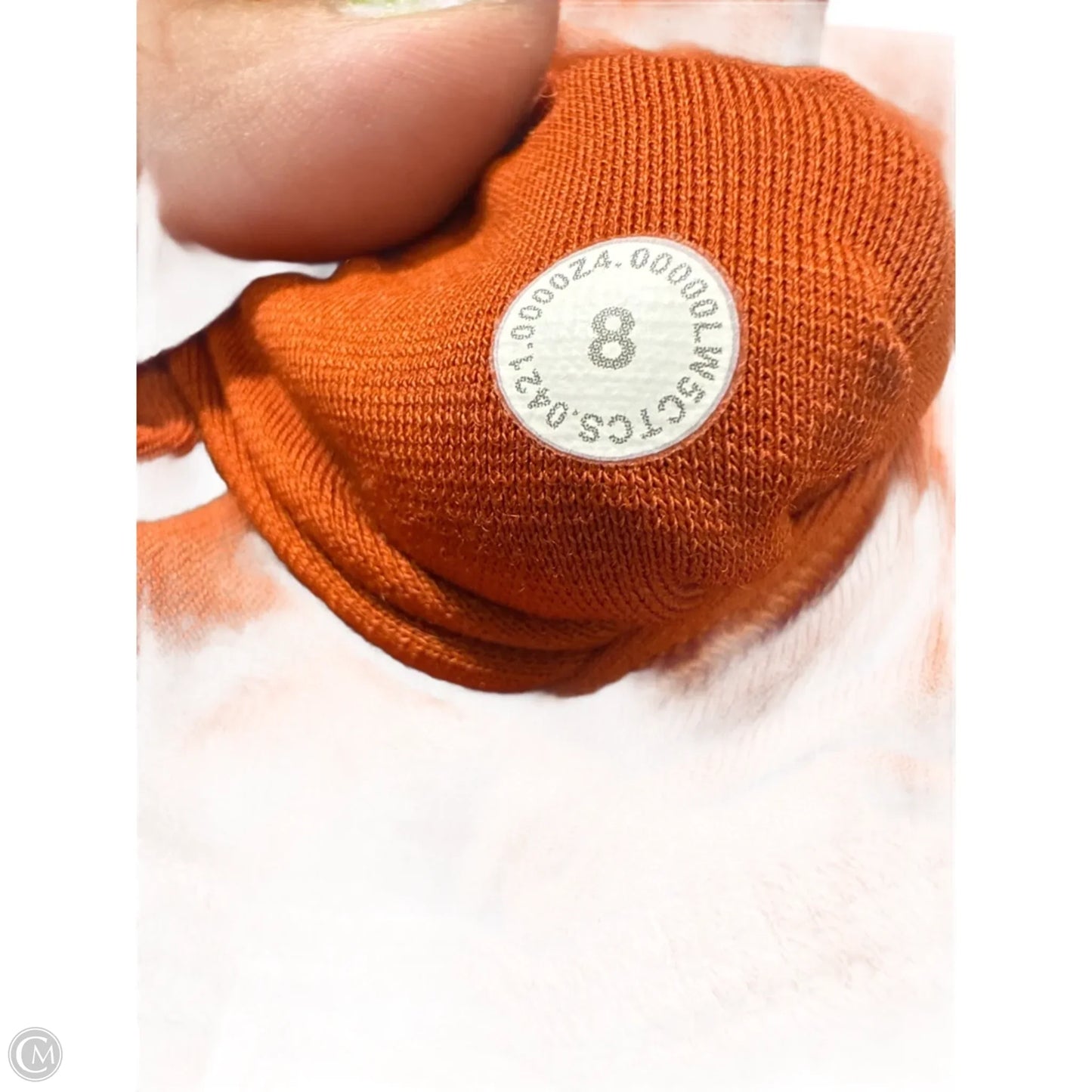 Athletic Leggings By Lululemon In Orange, Size: 8