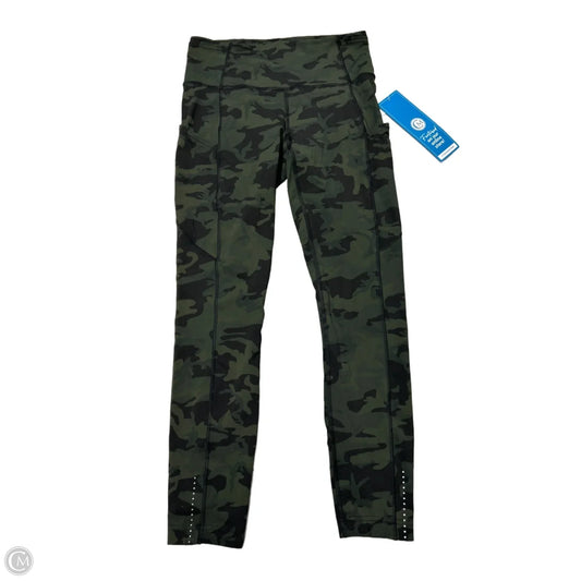 Athletic Leggings By Lululemon In Camouflage Print, Size: 6