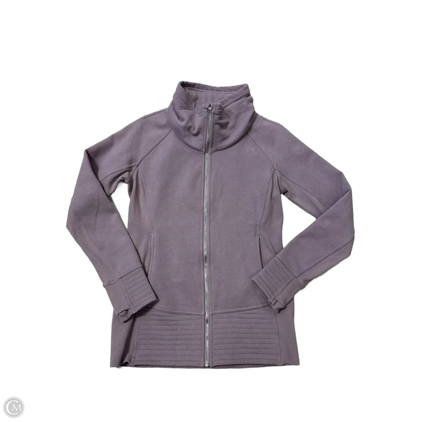 Athletic Jacket By Lululemon In Purple, Size: Xl