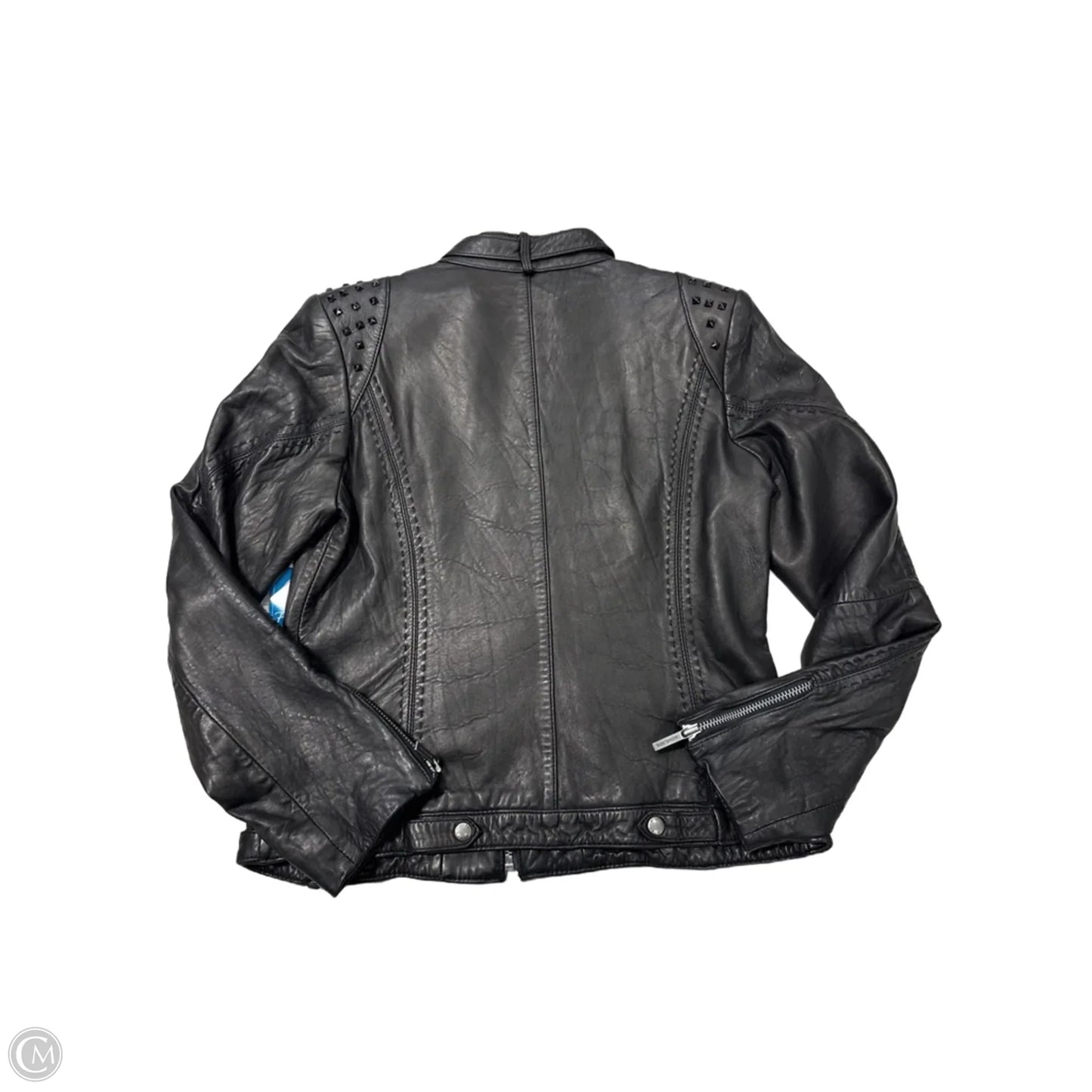 Jacket Designer By Michael Kors In Black, Size: L