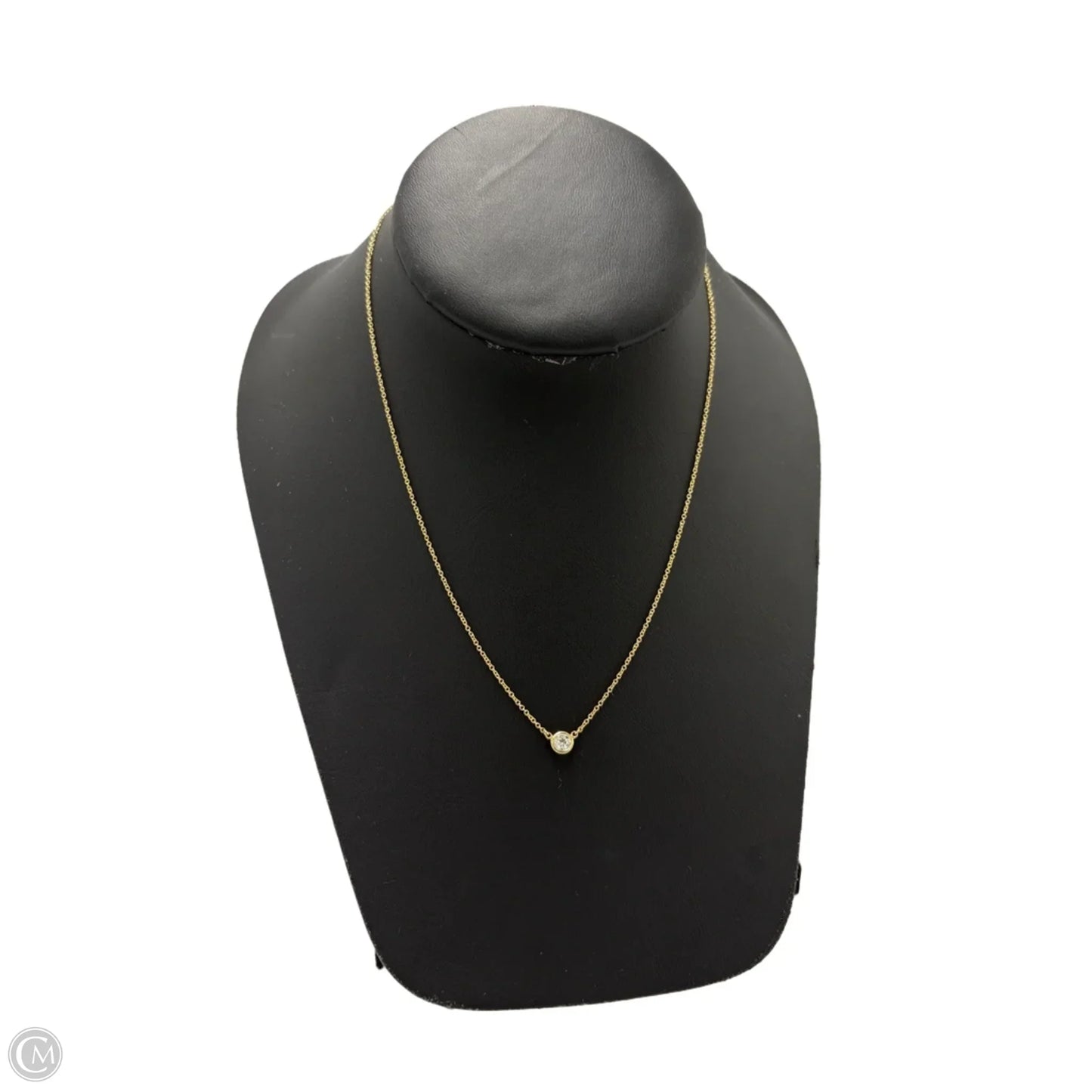 Tiffany & Company 18k Gold Diamond By The Yard Luxury Necklace