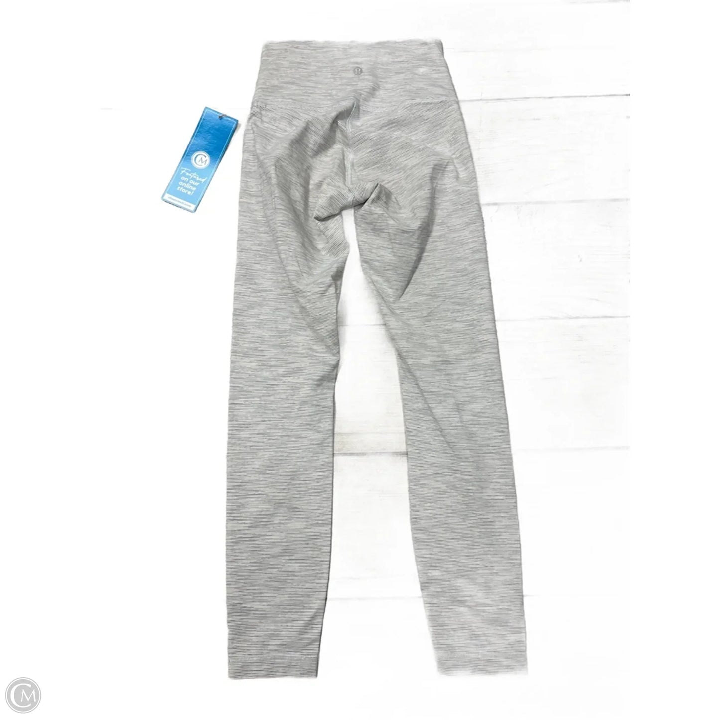 Athletic Leggings By Lululemon In Grey, Size: 4