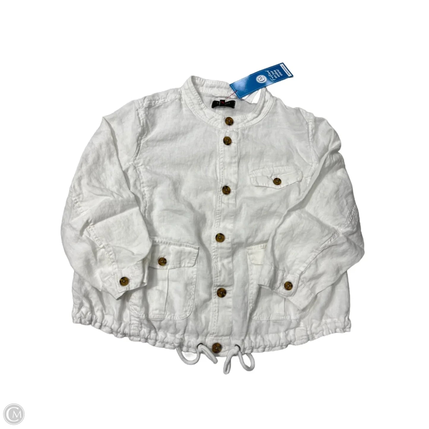 Jacket Other By Talbots In White, Size: 2x