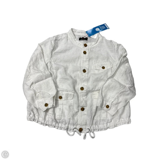 Jacket Other By Talbots In White, Size: 2x