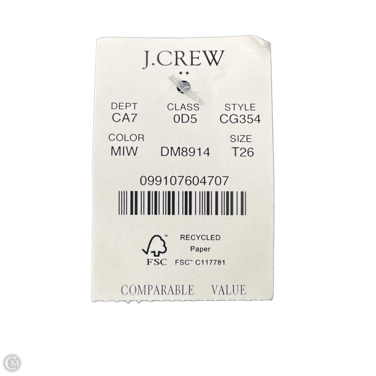 Jeans Flared By J. Crew In Blue Denim, Size: 2
