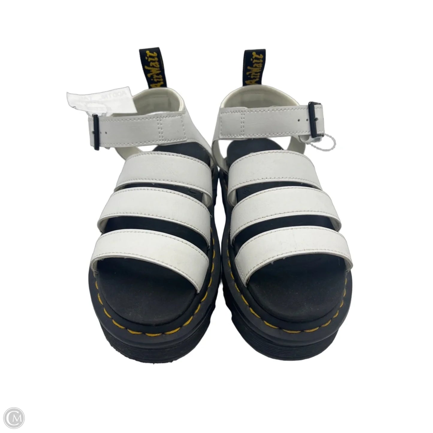 Sandals Designer By Dr Martens In White, Size: 6 (37)