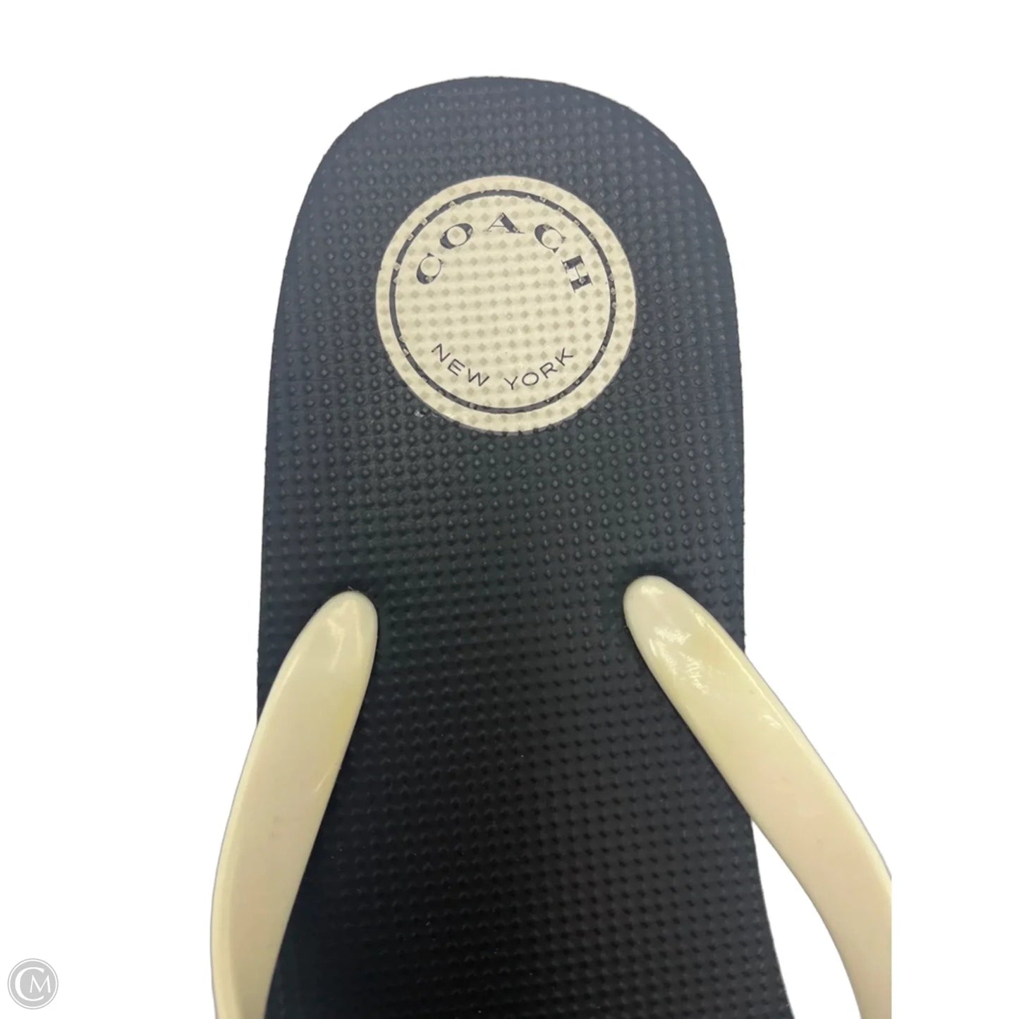 Sandals Designer By Coach In White, Size: 10