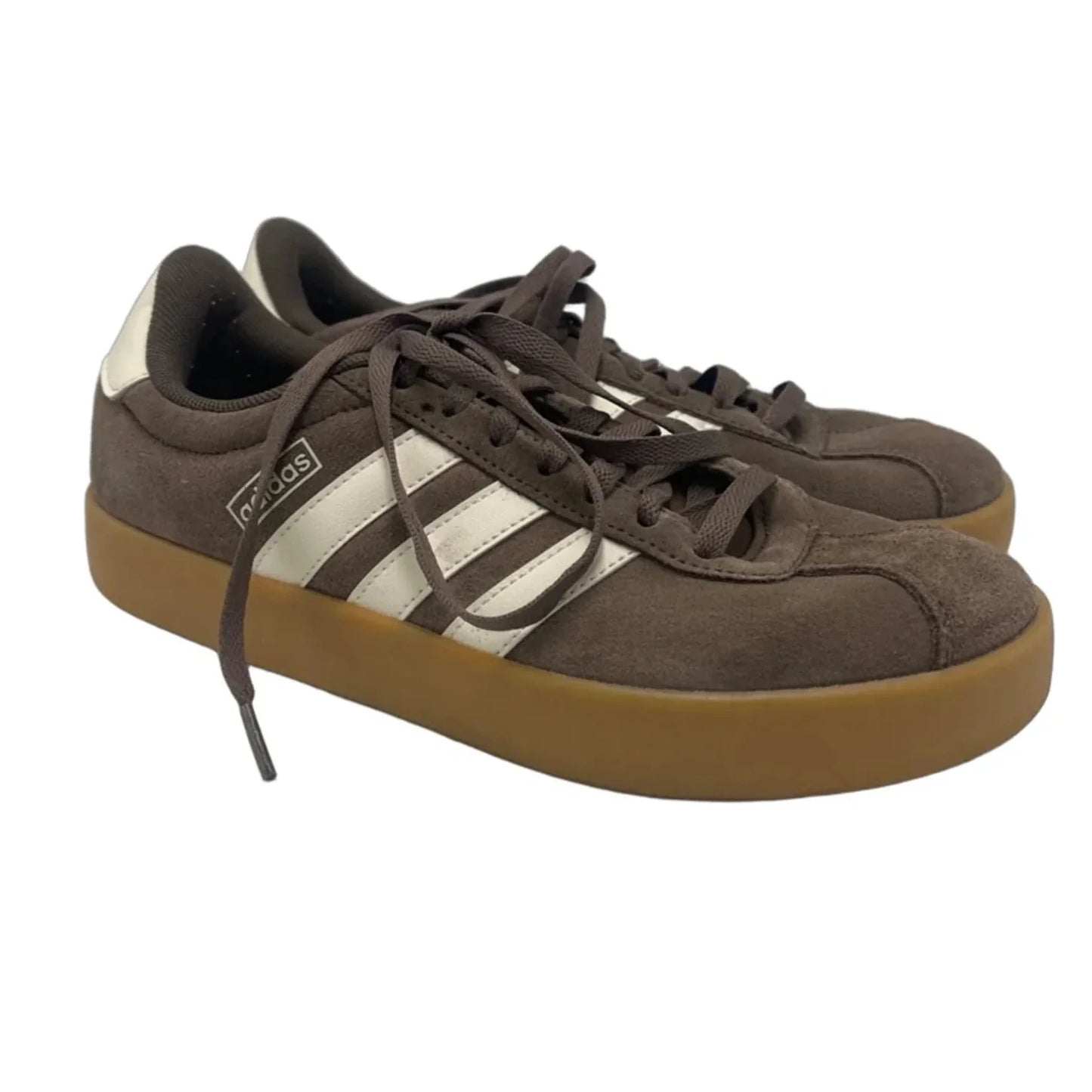 Shoes Sneakers By Adidas In Brown, Size: 8.5
