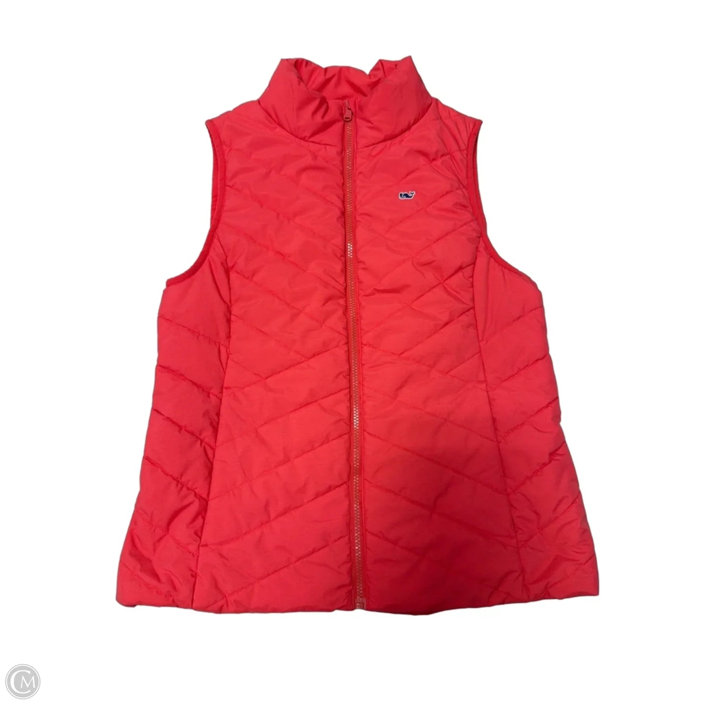 Vest Puffer & Quilted By Vineyard Vines In Peach, Size: M