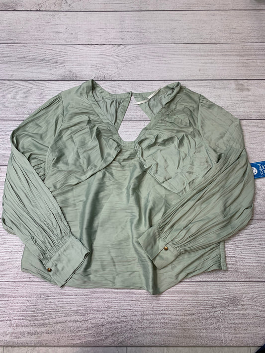 Sage Top Long Sleeve Anthropologie, Size 3x