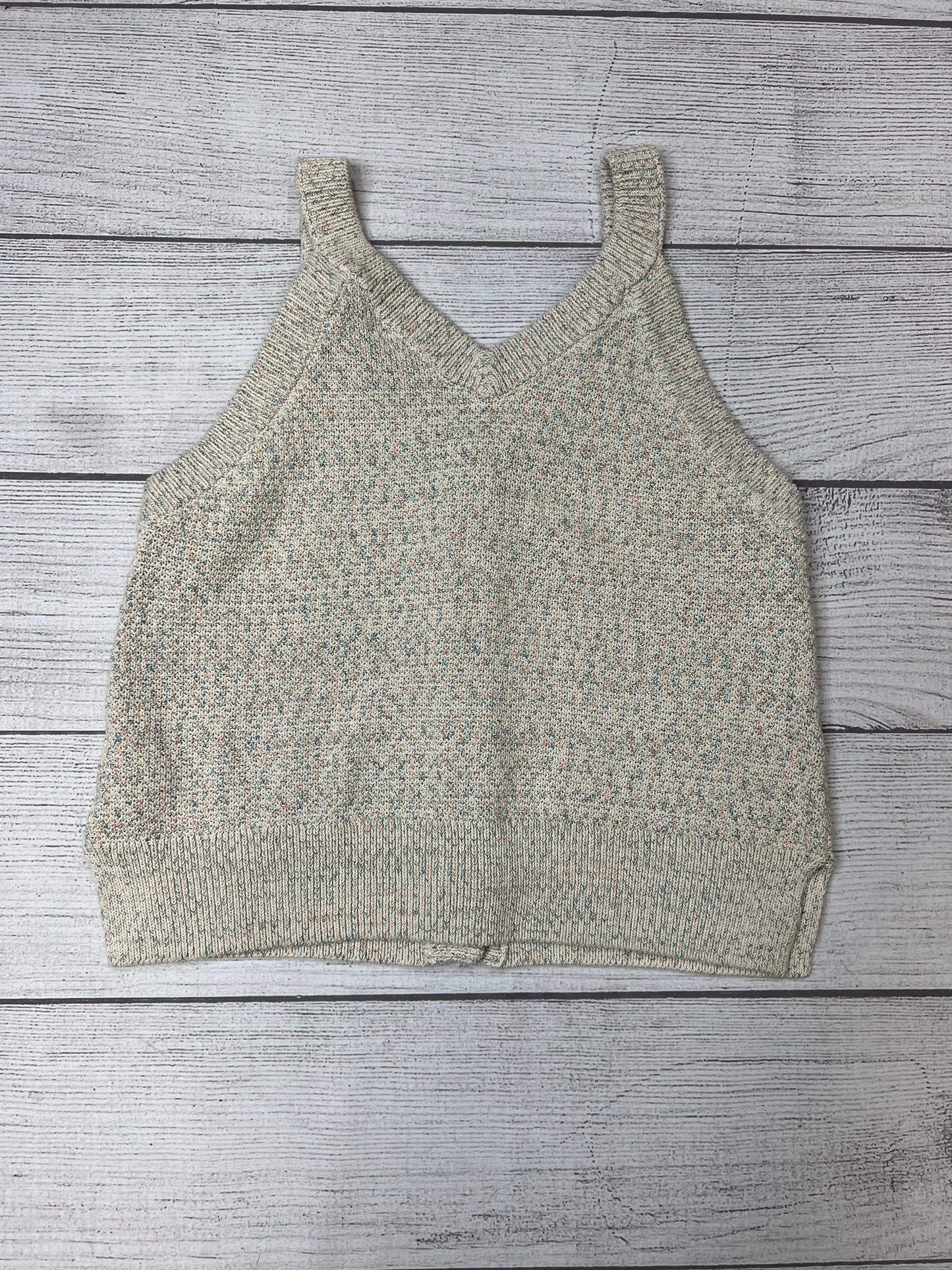 Beige Top Sleeveless Madewell, Size M