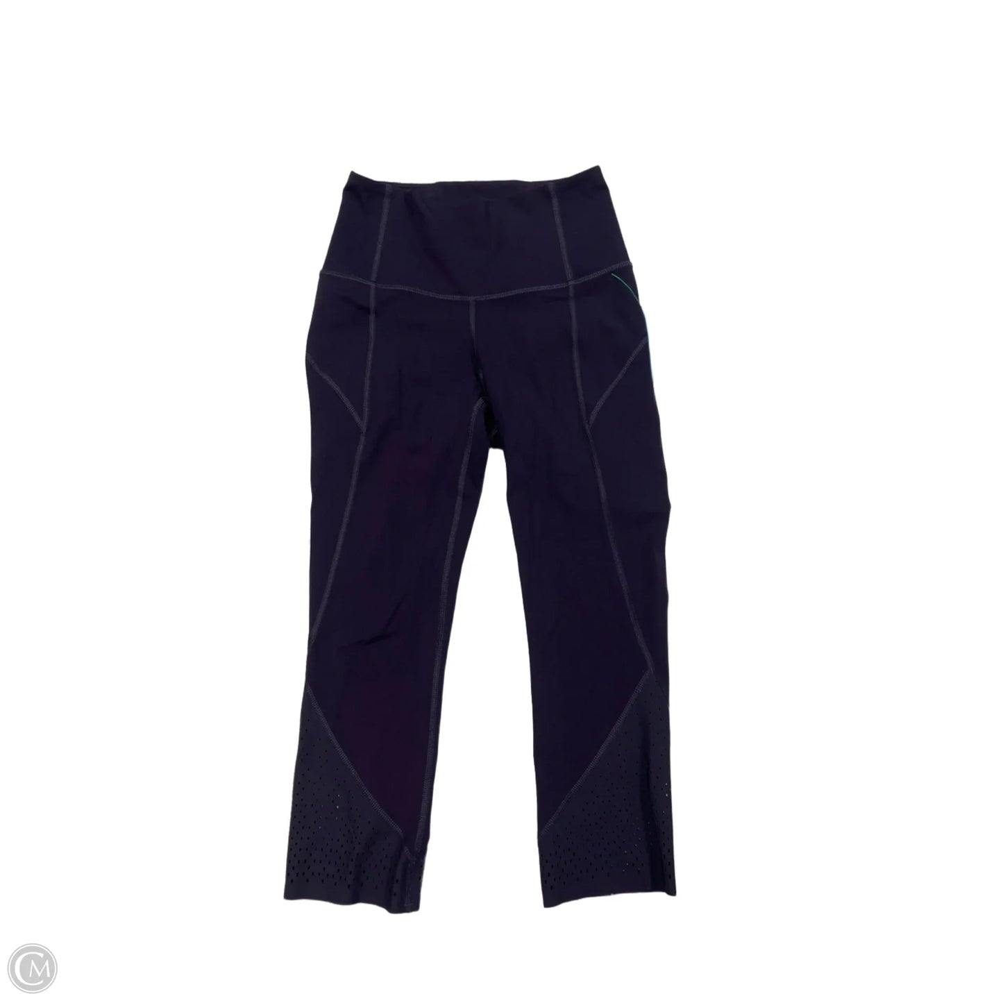 Athletic Leggings Capris By Lululemon In Purple, Size: 4
