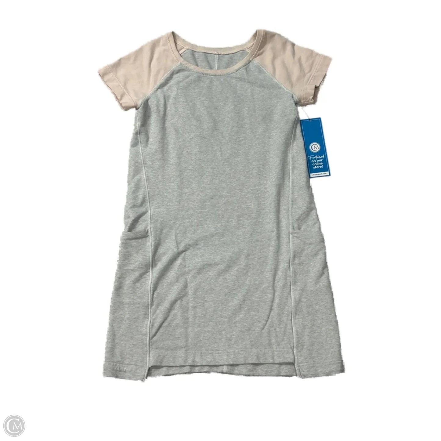 Athletic Dress By Lululemon In Grey, Size: 6