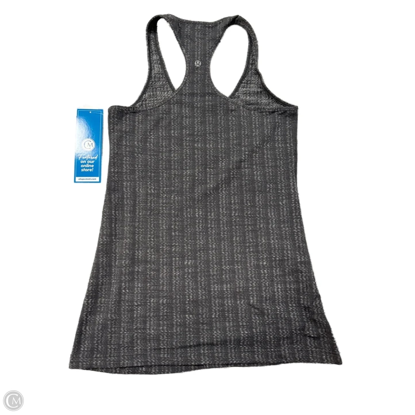 Athletic Tank Top By Lululemon In Grey, Size: S