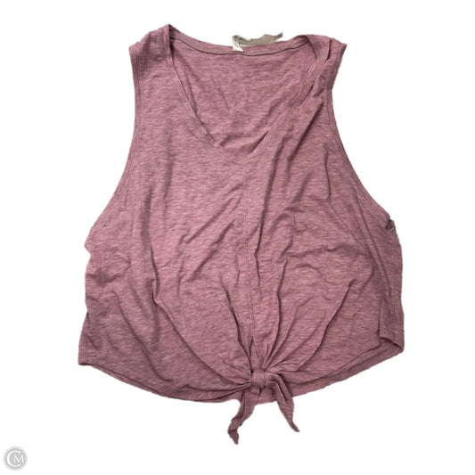 Athletic Tank Top By Lululemon In Pink, Size: 6