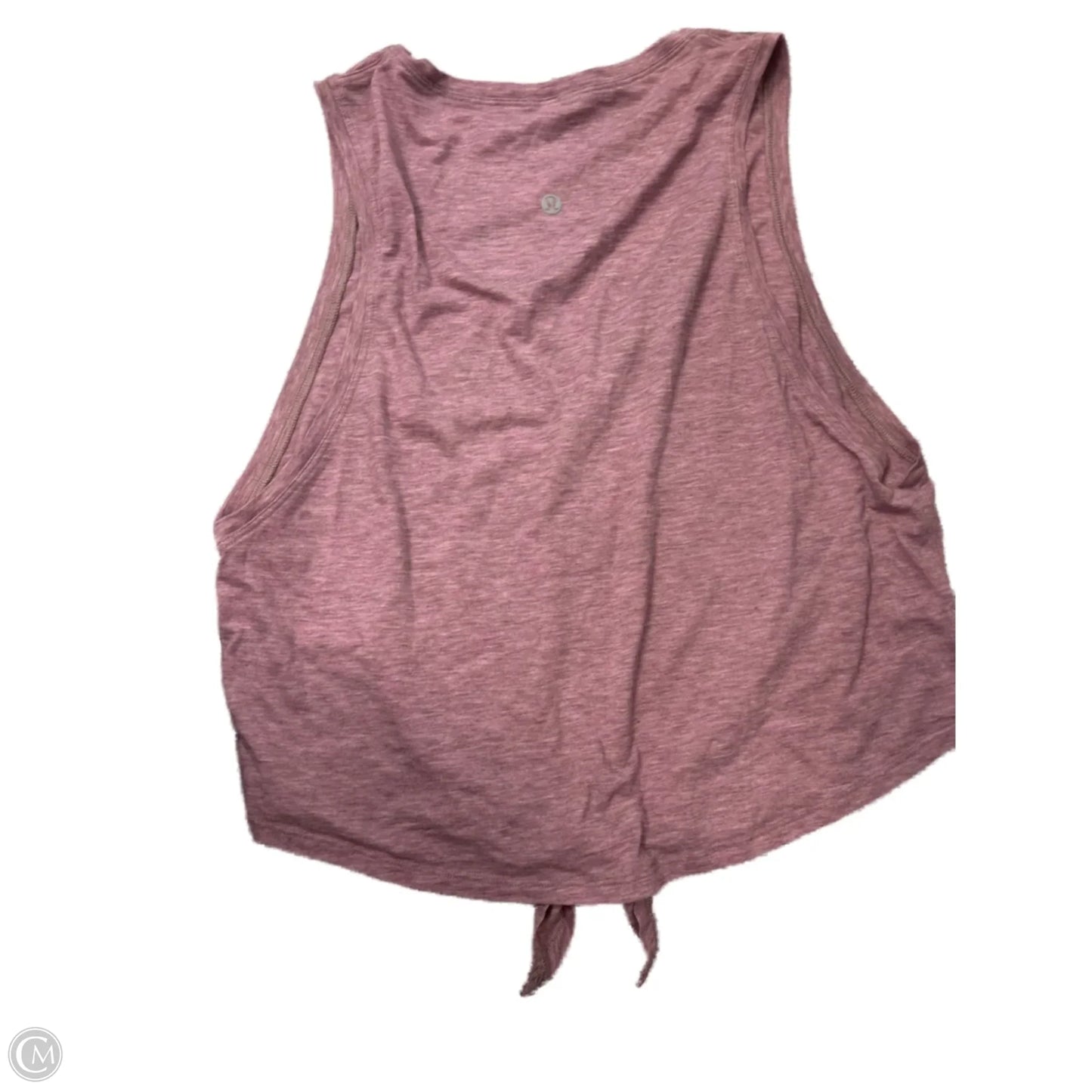 Athletic Tank Top By Lululemon In Pink, Size: 6