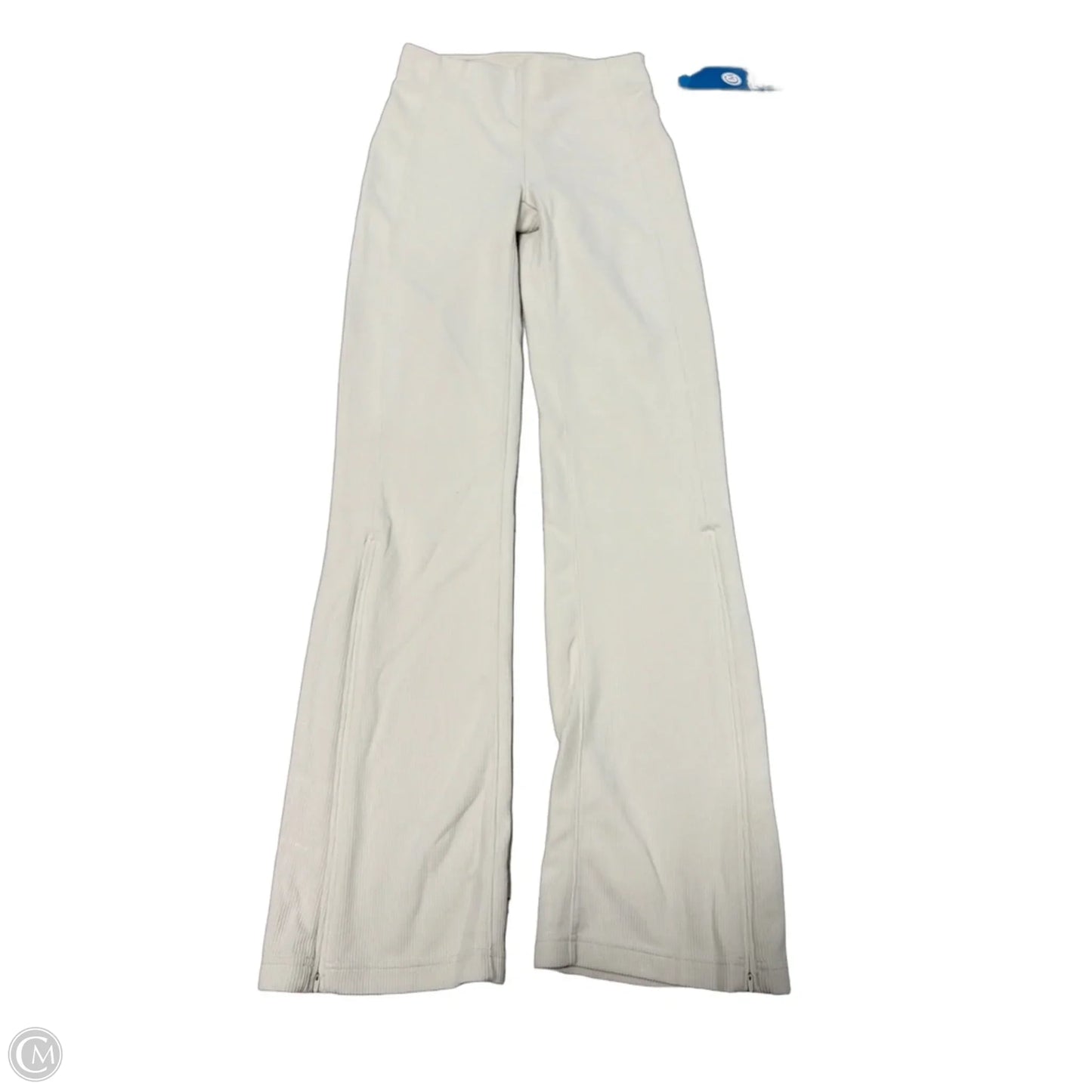 Athletic Leggings By Lululemon In Cream, Size: S