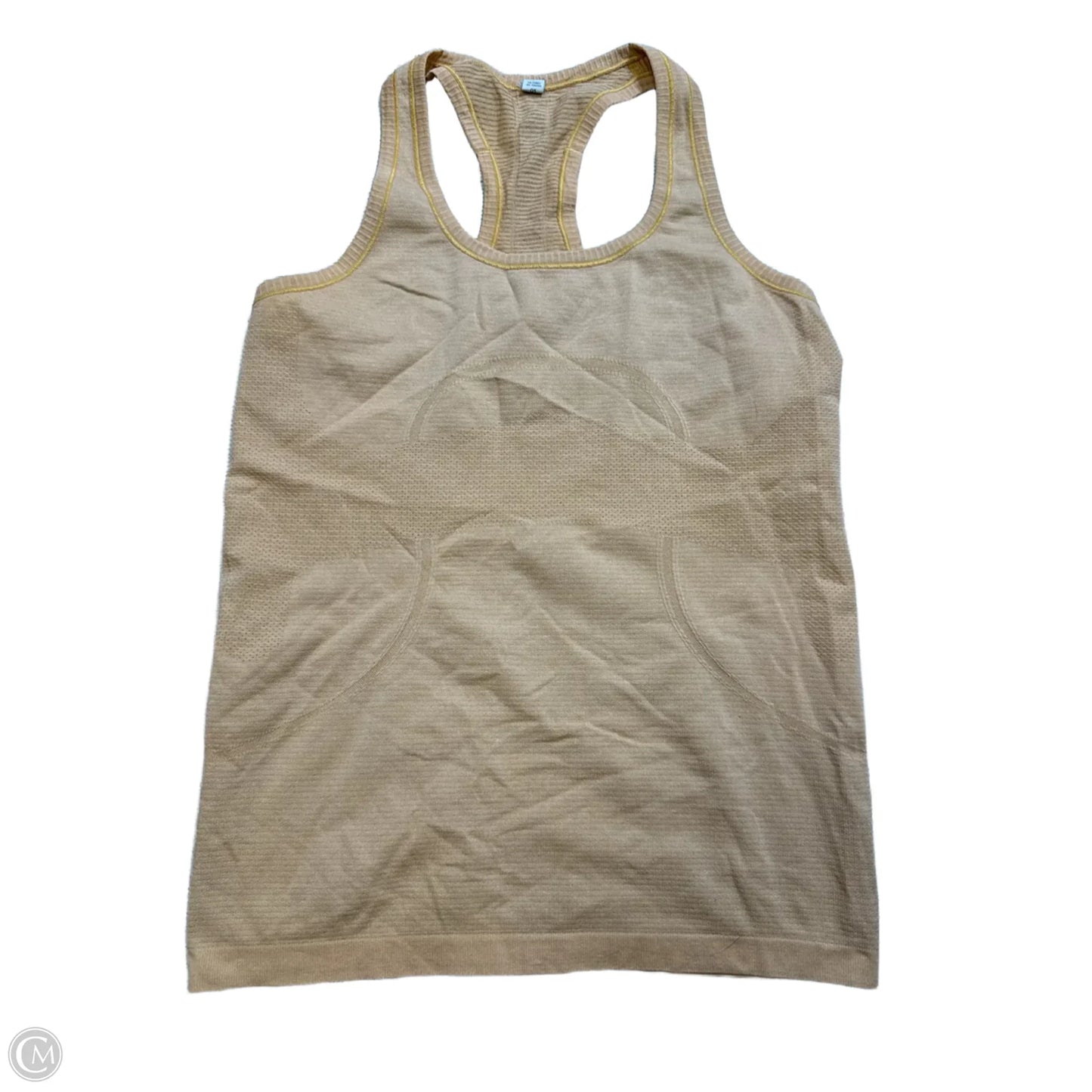 Athletic Tank Top By Lululemon In Orange, Size: M