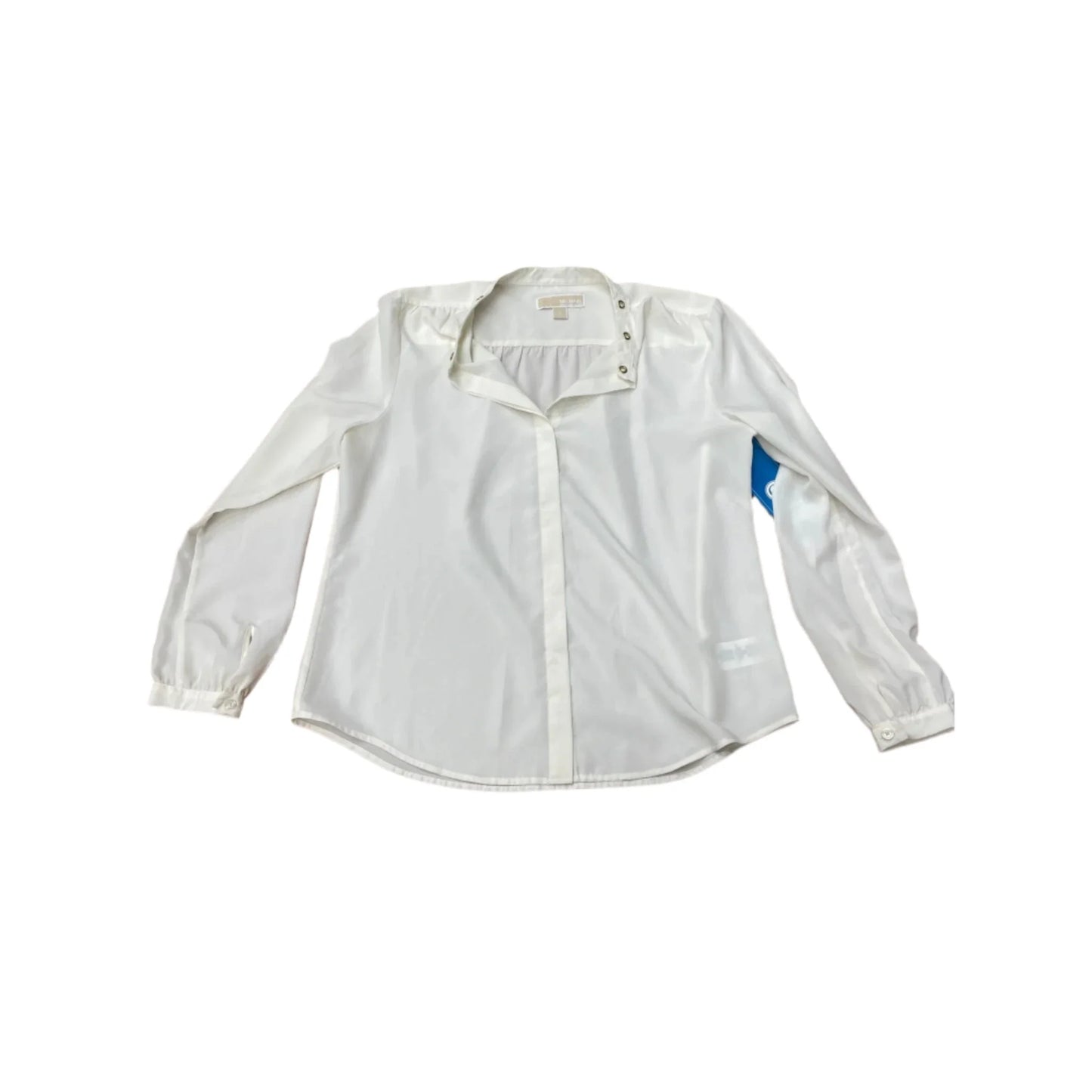 Top Long Sleeve By Michael Kors In Cream, Size: L