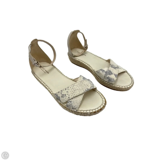 Sandals Designer By Cole-Haan In Cream, Size: 8.5