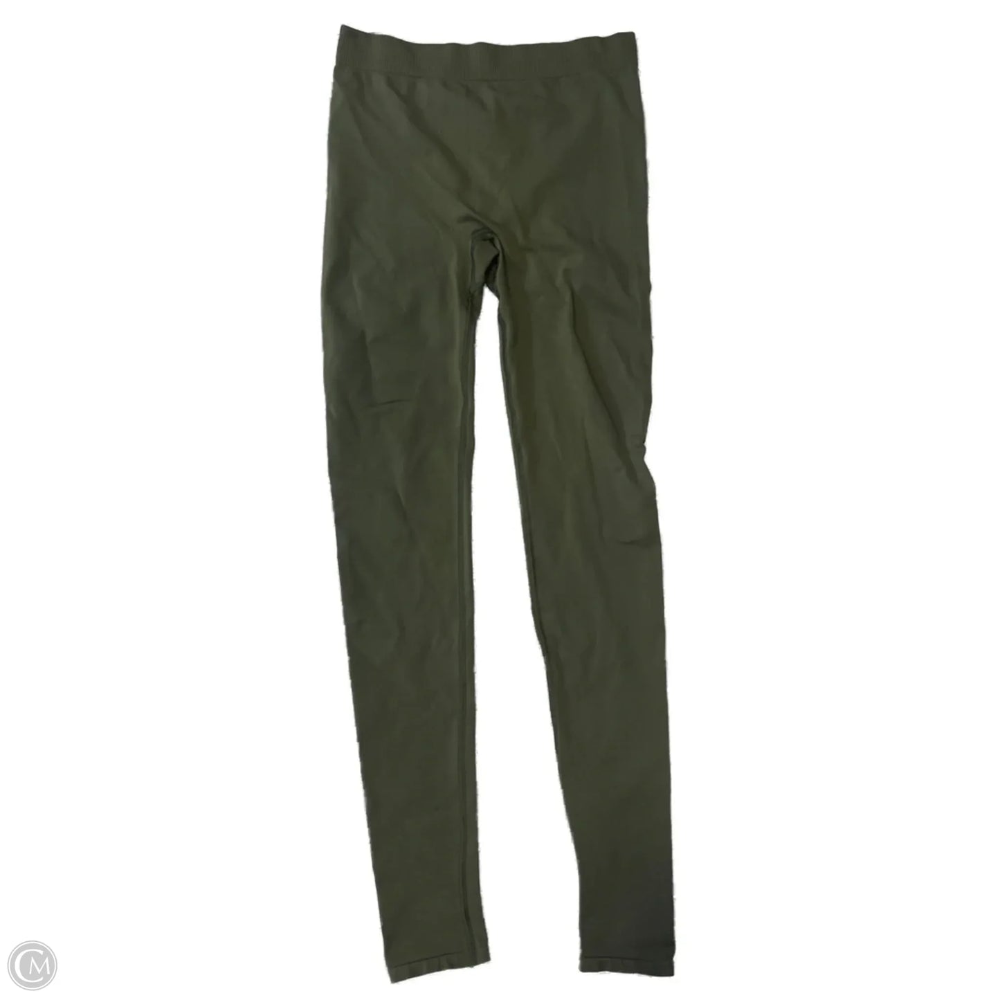 Athletic Leggings By Helmut Lang In Green, Size: Xs