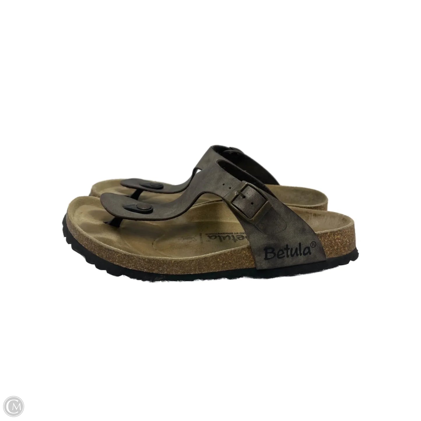 Sandals Designer By Birkenstock In Brown, Size: 8.5