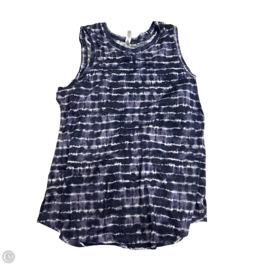 Athletic Tank Top By Athleta In Tie Dye Print, Size: Xl