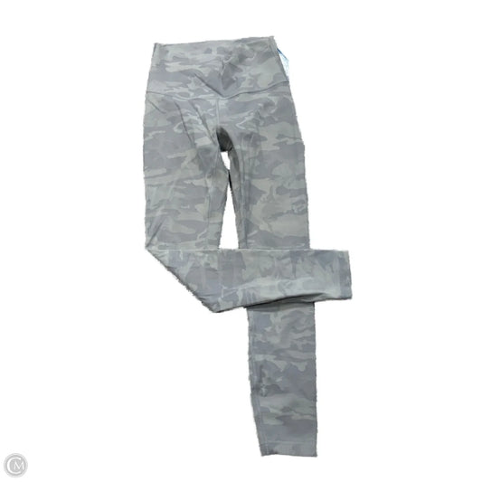 Athletic Leggings By Lululemon In Camouflage Print, Size: S