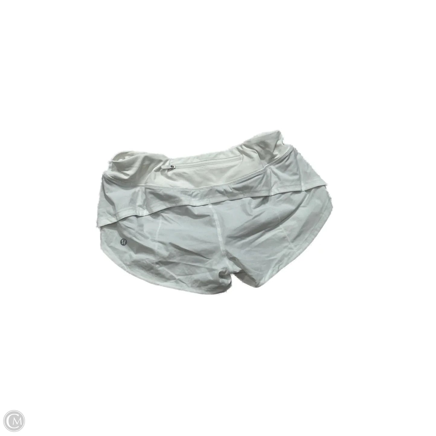 Athletic Shorts By Lululemon In White, Size: S