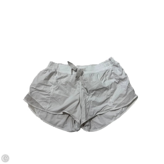 Athletic Shorts By Lululemon In White, Size: 10