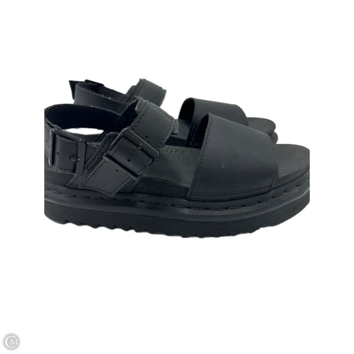 Sandals Designer By Dr Martens In Black, Size: 8