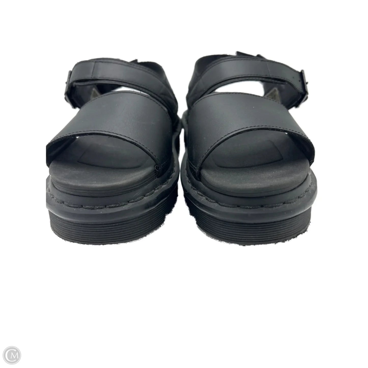 Sandals Designer By Dr Martens In Black, Size: 8