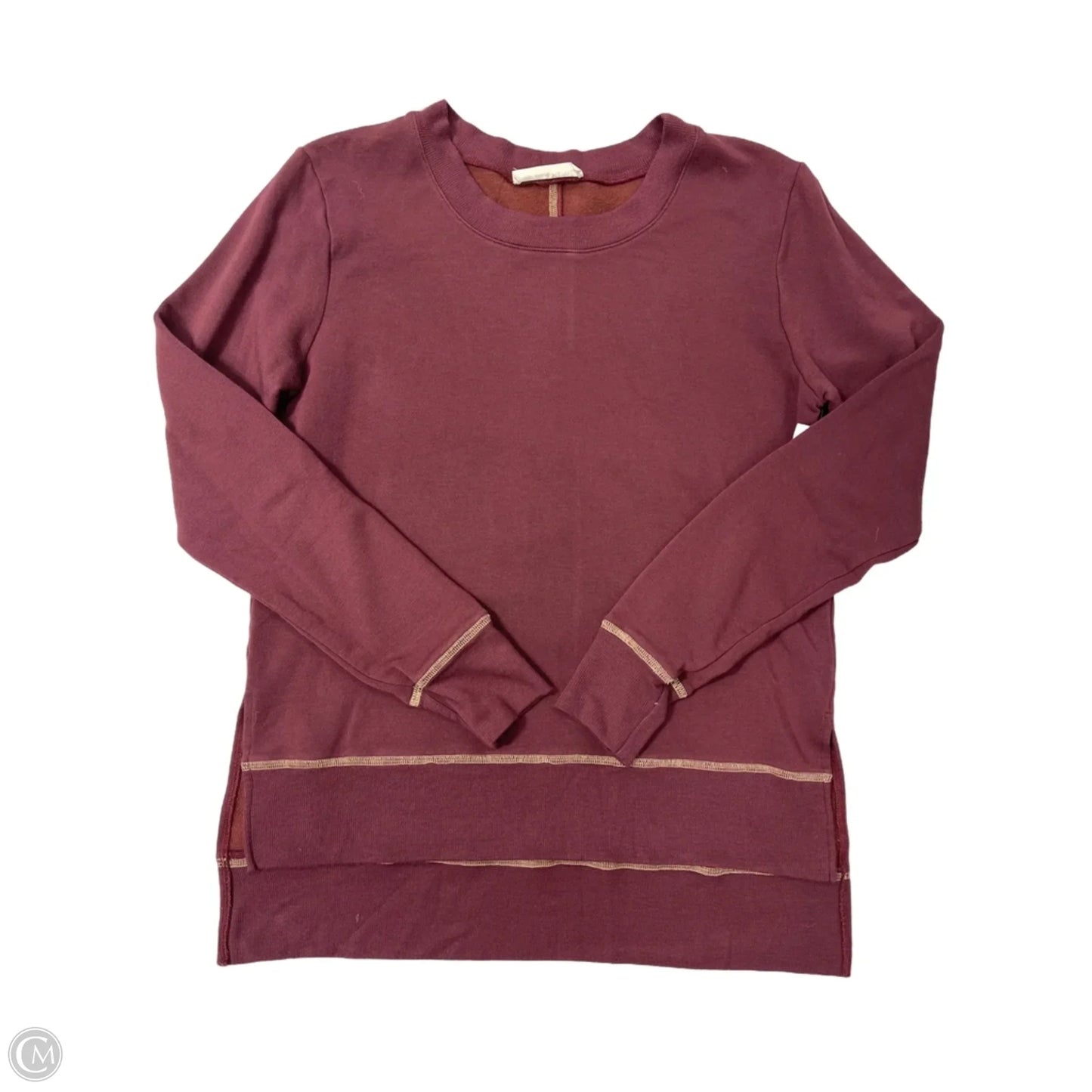 Sweater By Johnny Was In Maroon, Size: S