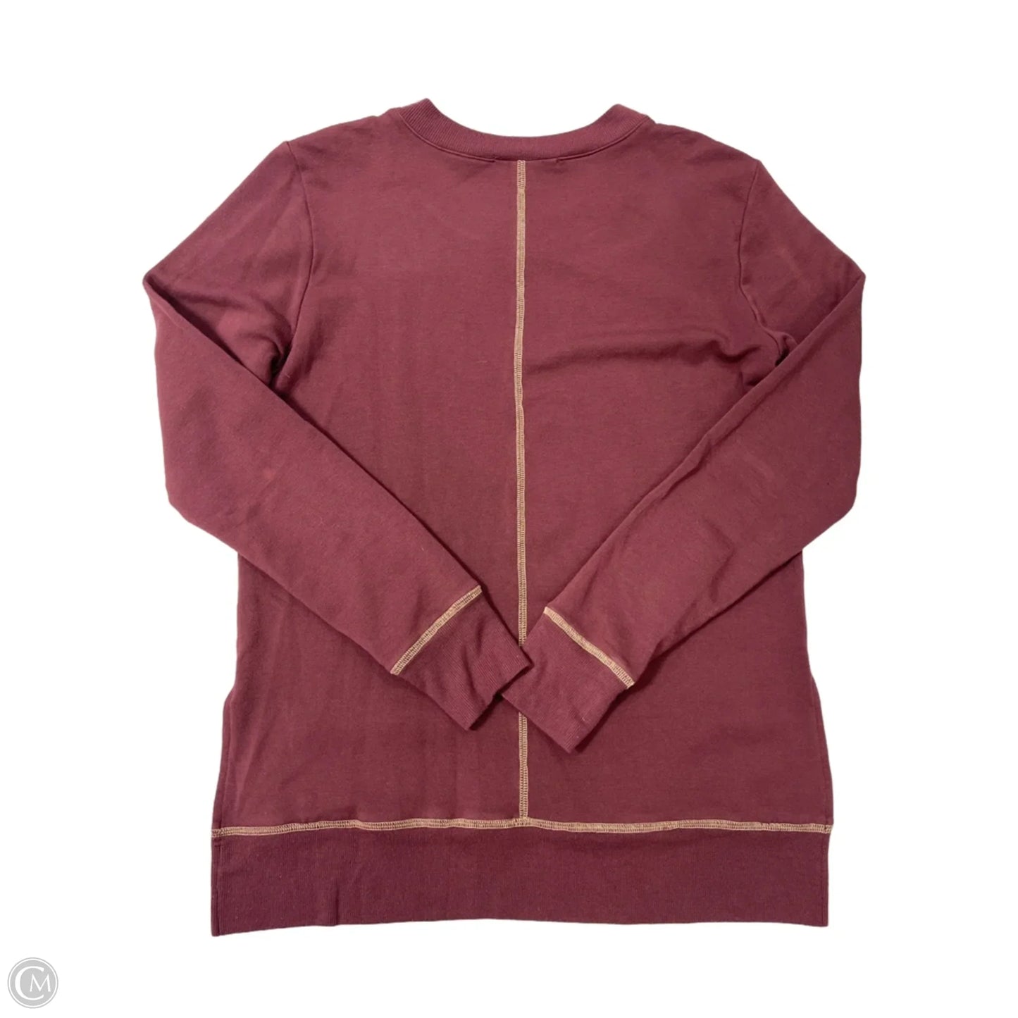 Sweater By Johnny Was In Maroon, Size: S