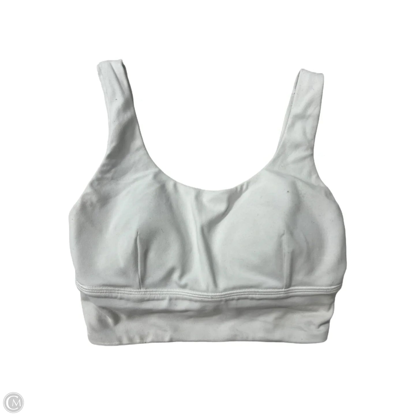 Athletic Bra By Lululemon In White, Size: S