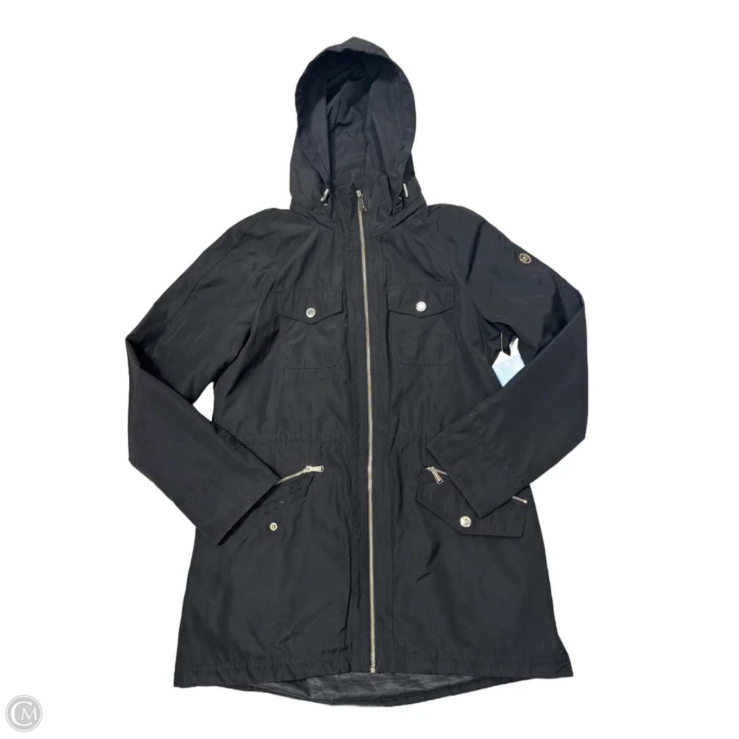 Jacket Puffer & Quilted By Michael By Michael Kors In Black, Size: M