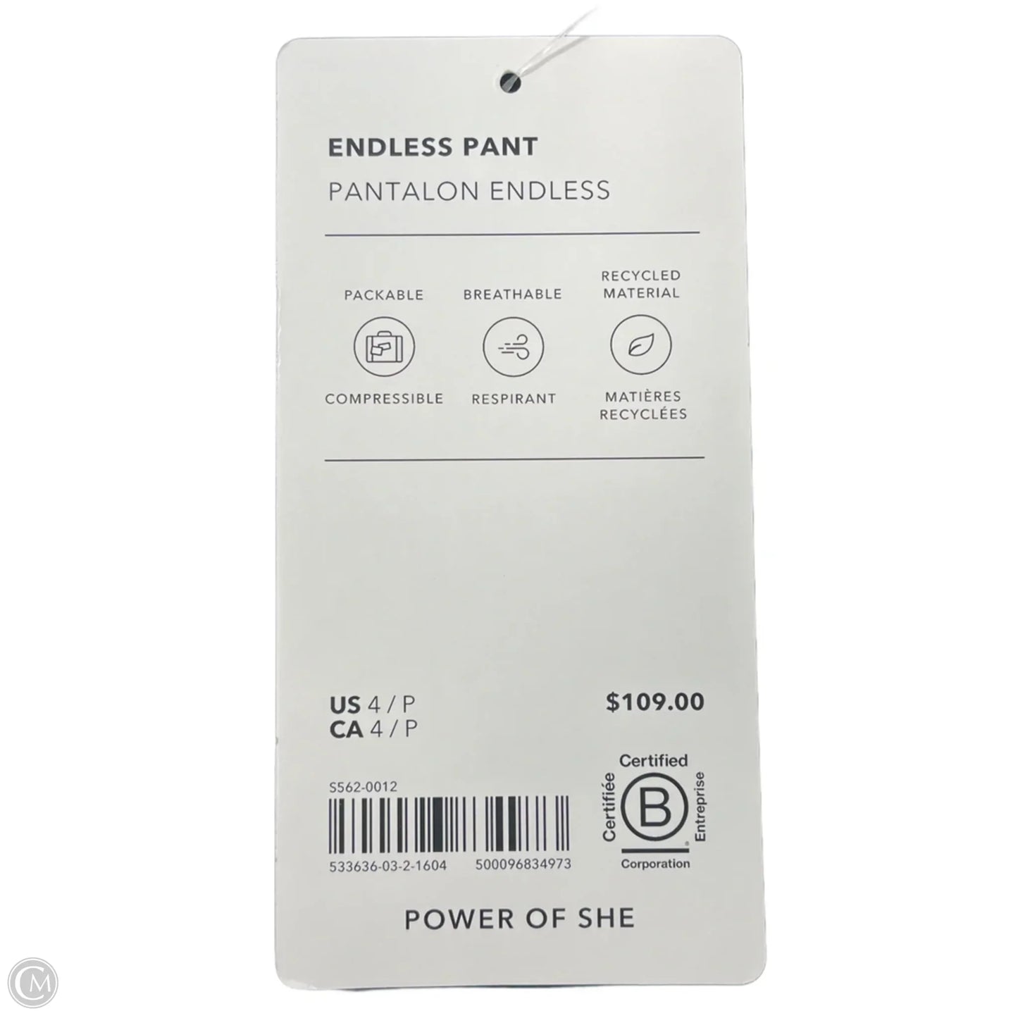 Athletic Pants By Athleta In Black, Size: 4