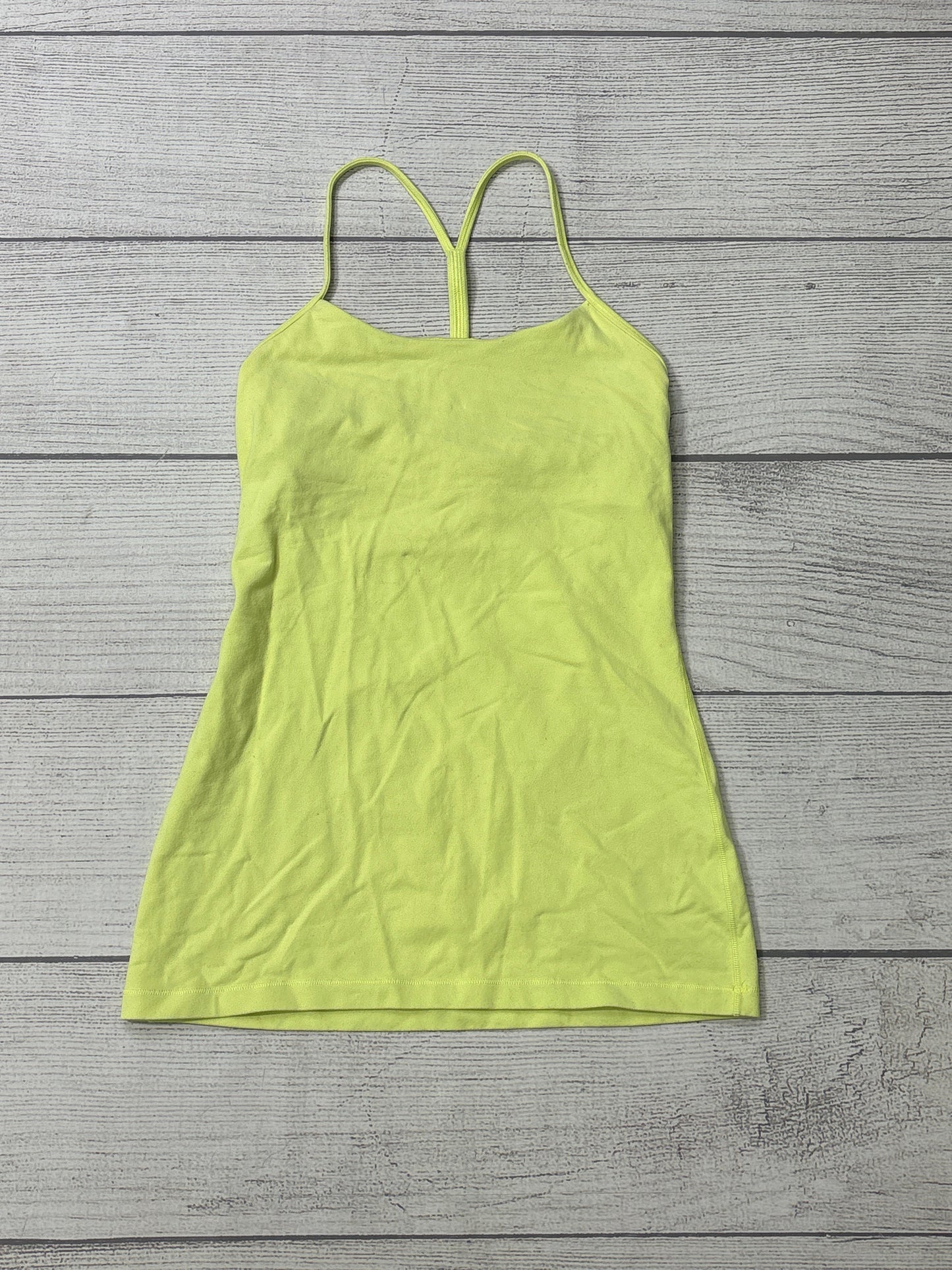 Tank Top By Lululemon In Yellow, Size: 4